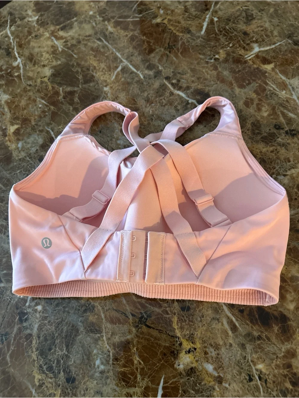 Lululemon Air support Pink Strappy Sports Bra